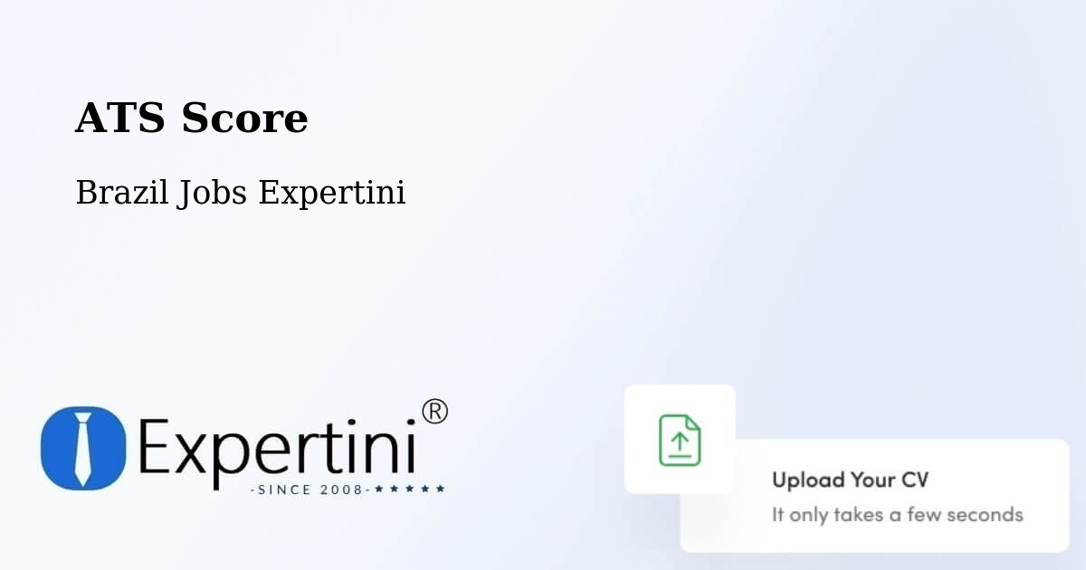 Resume ATS Score & Job Description Match Tool – Ouvidor - Brazil Jobs Expertini